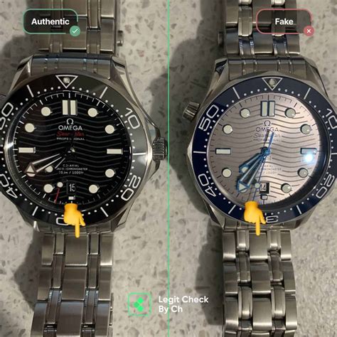 omega vintage fake vs real|how to detect a fake omega.